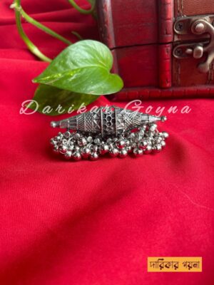Oxidized Adjustable Beautiful Finger Ring